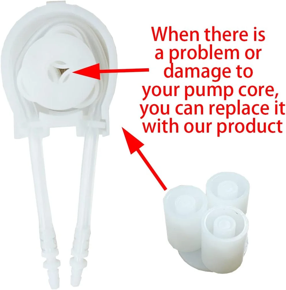 سر پمپ دوزینگ پریستالتیک 12 ولت DC مدل Gikfun EK1990، مناسب برای آکواریوم، آزمایشگاه شیمی و انتقال آب