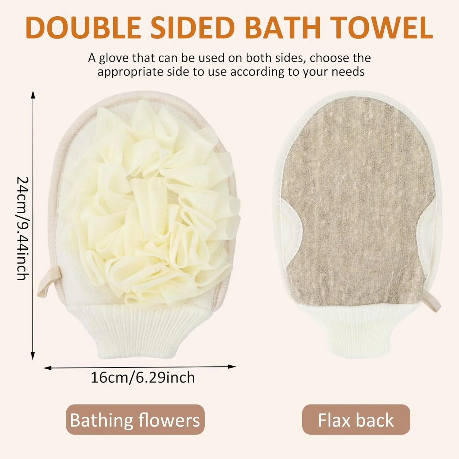 دستکش لایه بردار بدن YILANJIN، دستکش لایه بردار دو طرفه، اسفنج لوفا دو طرفه، دستکش حمام زنانه، دستکش دوش تمیز کننده عمیق پوست دستکش لایه بردار بدن YILANJIN، دستکش لایه بردار دو طرفه، اسفنج لوفا دو طرفه، دستکش حمام زنانه، دستکش دوش تمیز کننده عمیق پوست