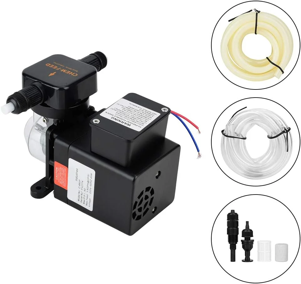 پمپ دوزینگ اتوماتیک استخر DESONIX، پمپ دوزینگ استخر تمام/نیمه اتوماتیک تنظیم ضربه 4-100% 516GDP 125PSI برای دوز شیمیایی و ضدعفونی کردن برای - 10° تا 43 ℃
