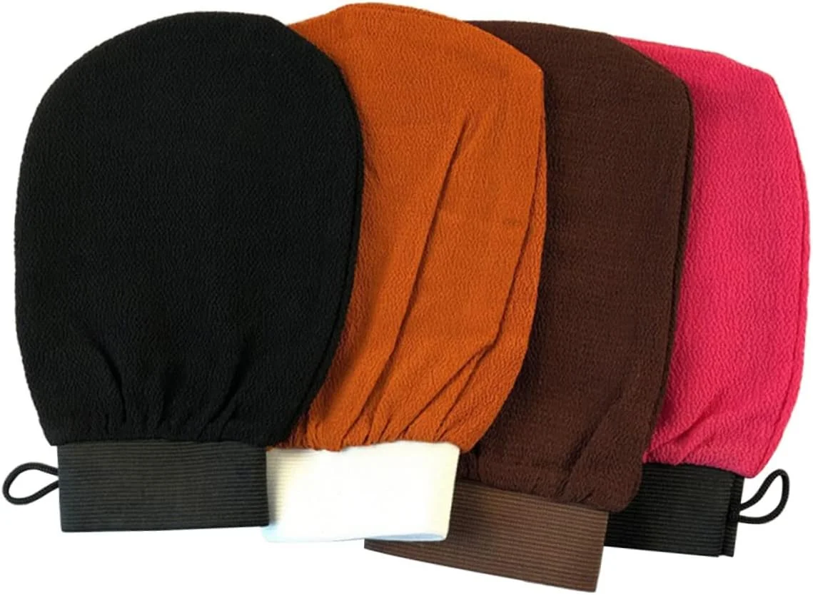 دستکش لایه بردار، دستکش های لایه بردار اسکراب، دستکش لایه بردار عمیق، اسکراب بدن، دستکش شستشوی اسکراب ممتاز، مراقبت از پوست بدن در خانه، دوش یا حمام، دستکش های لایه بردار برای از بین بردن پوست مرده