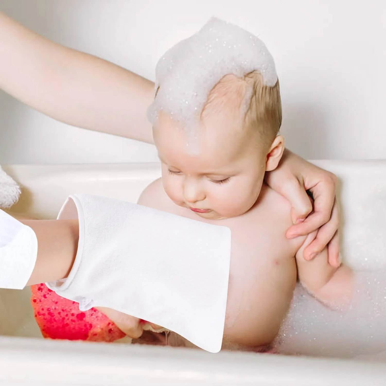 دستکش های شستشوی بدن میکروفایبر BIGTHREE، بسته 6 عددی دستمال صورت، دستکش پاک کننده صورت، دستکش های حوله ای پاک کننده آرایش برای حمام و اسپا (سفید، مشکی، خاکستری) دستکش های شستشوی بدن میکروفایبر BIGTHREE، بسته 6 عددی دستمال صورت، دستکش پاک کننده صورت، دستکش های حوله ای پاک کننده آرایش برای حمام و اسپا (سفید، مشکی، خاکستری)