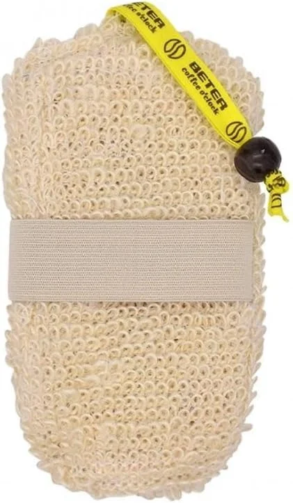 دستکش لایه بردار حمام Beter Coffee O'clock ساخته شده با 100% الیاف گیاهی دستکش لایه بردار حمام Beter Coffee O'clock ساخته شده با 100% الیاف گیاهی