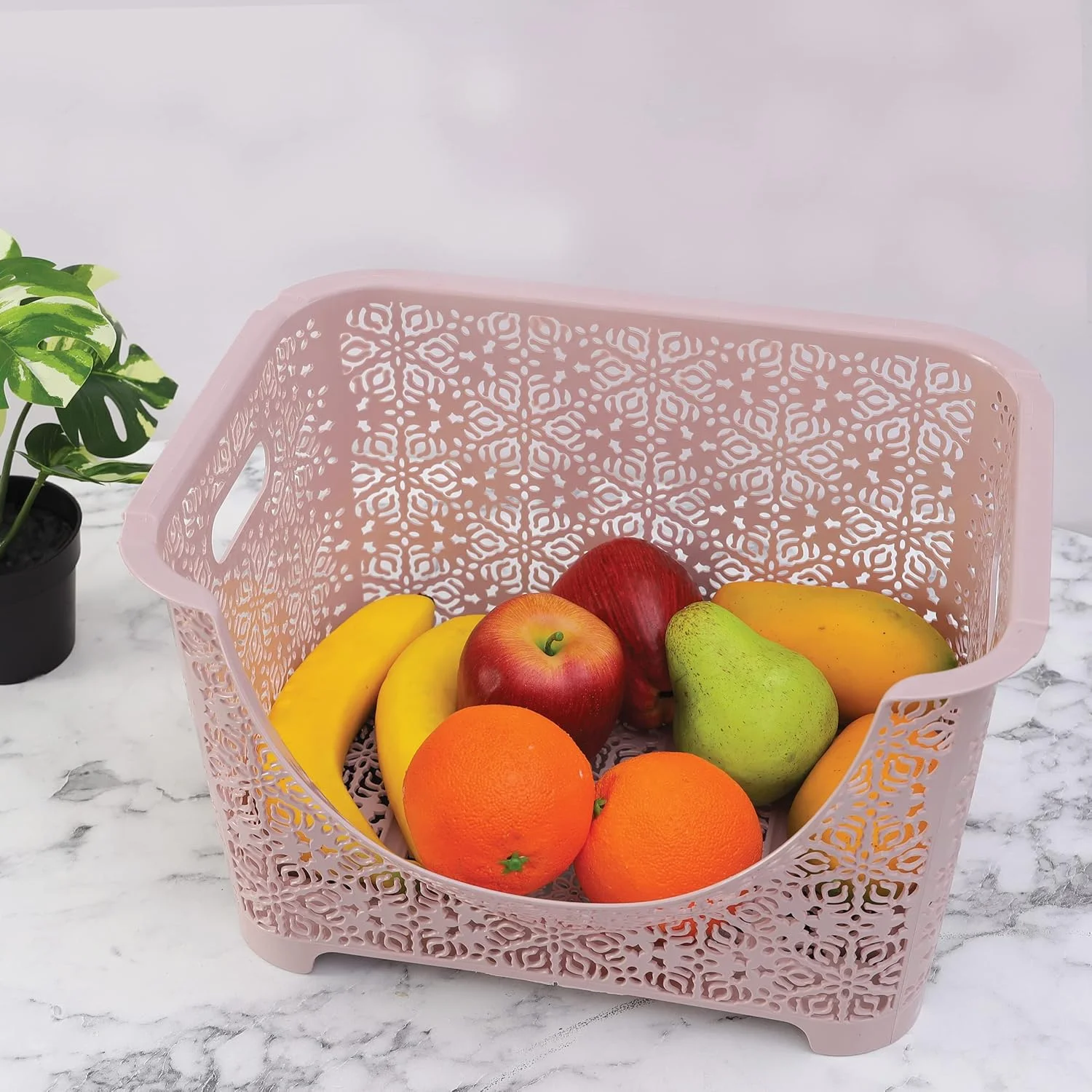 کابینت ذخیره سازی 4 طبقه رویال فورد مدل Dynamic RF10800، قفسه پلاستیکی، جعبه سازمان دهنده کمد مناسب برای خانه، اتاق خواب، آشپزخانه، سازماندهی انبار اداری، چند رنگ