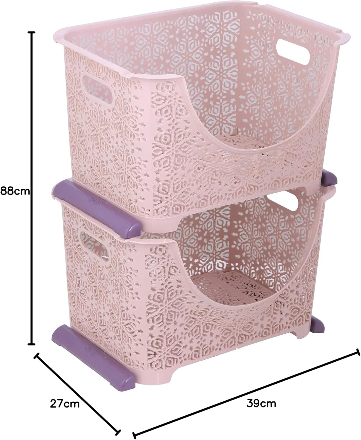 کابینت ذخیره سازی 4 طبقه رویال فورد مدل Dynamic RF10800، قفسه پلاستیکی، جعبه سازمان دهنده کمد مناسب برای خانه، اتاق خواب، آشپزخانه، سازماندهی انبار اداری، چند رنگ