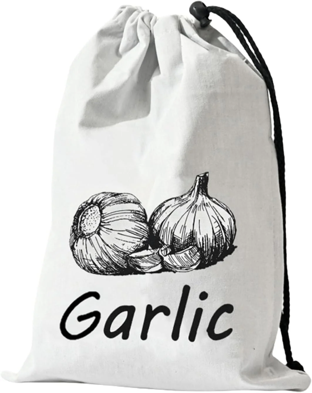 کیسه نگهداری سیب زمینی - کیسه نگهداری پیاز و سیب زمینی از جنس کرباس - کیسه قابل شستشو و استفاده مجدد با زیپ جانبی، ظرف نگهداری مواد غذایی، نظم دهنده آشپزخانه، سطل سبزیجات برای یخچال، مناسب منزل و کمپینگ