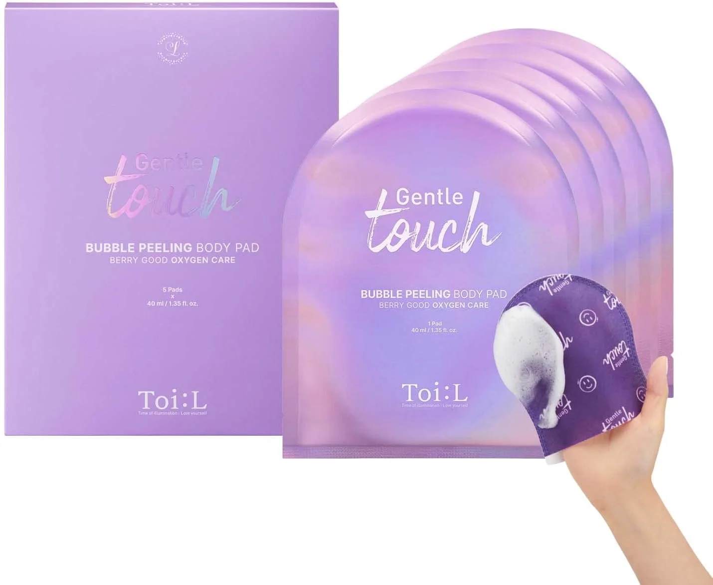 پد لایه بردار حباب دار بدن Toi:L Gentle Touch (5 عدد)، اسکراب بدن، دستکش لایه بردار بدن، لیف، لوفا بدن، حمام حباب متراکم، دوش حمام، از بین برنده برآمدگی های KP پد لایه بردار حباب دار بدن Toi:L Gentle Touch (5 عدد)، اسکراب بدن، دستکش لایه بردار بدن، لیف، لوفا بدن، حمام حباب متراکم، دوش حمام، از بین برنده برآمدگی های KP