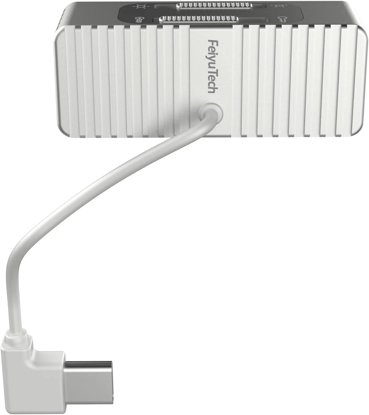 نور سلفی قابل شارژ و قابل حمل FeiyuTech، نور پرکننده سلفی، 3300-5200K، USB-C، برای گیمبال تثبیت کننده تلفن هوشمند، ولاگ، پخش زنده