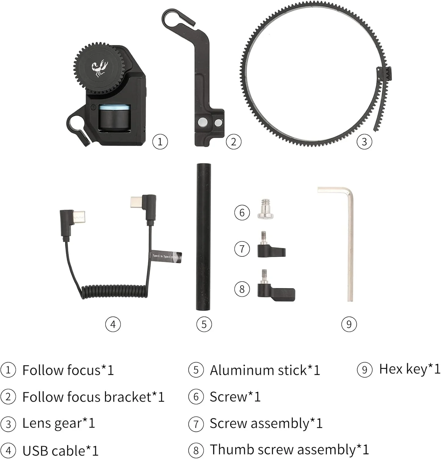 کیت موتور فالو فوکوس FeiyuTech، سیستم کنترل لنز فالو فوکوس سازگار با گیمبال دوربین FeiyuTech SCORP، SCORP-C و SCORP Pro، کنترل زوم لنز برای دوربین های DSLR/Mirrorless کیت موتور فالو فوکوس FeiyuTech، سیستم کنترل لنز فالو فوکوس سازگار با گیمبال دوربین FeiyuTech SCORP، SCORP-C و SCORP Pro، کنترل زوم لنز برای دوربین های DSLR/Mirrorless