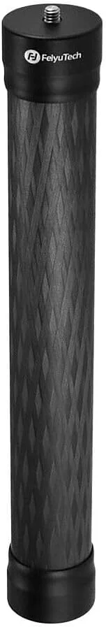 میله افزایش طول فیبر کربنی سبک FeiyuTech به طول 11 اینچ با پیچ 1/4 اینچی برای گیمبال استابلایزر a2000/a1000/AK2000/G6 Plus و دوربین های DSLR