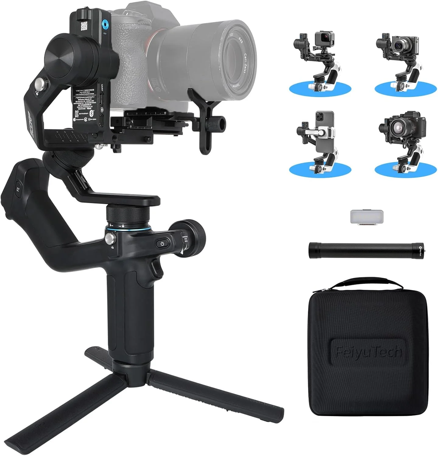 FeiyuTech SCORP Mini 2 Combo - کیت گیمبال همه کاره - مشکی