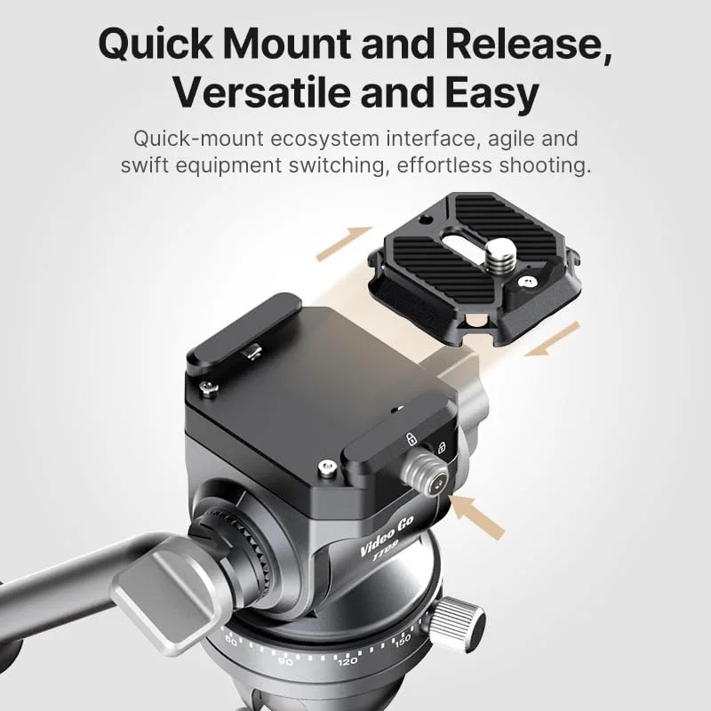 سه پایه فیلمبرداری مسافرتی فیبر کربنی Ulanzi TT09 F38 VideoGo با دسته | دارای کاسه تراز یکپارچه، هد توپی پانوراما | تاشده 45 سانتی متر | ارتفاع 14-142 سانتی متر | وزن 1.5 کیلوگرم، تحمل وزن 5 کیلوگرم سه پایه فیلمبرداری مسافرتی فیبر کربنی Ulanzi TT09 F38 VideoGo با دسته | دارای کاسه تراز یکپارچه، هد توپی پانوراما | تاشده 45 سانتی متر | ارتفاع 14-142 سانتی متر | وزن 1.5 کیلوگرم، تحمل وزن 5 کیلوگرم