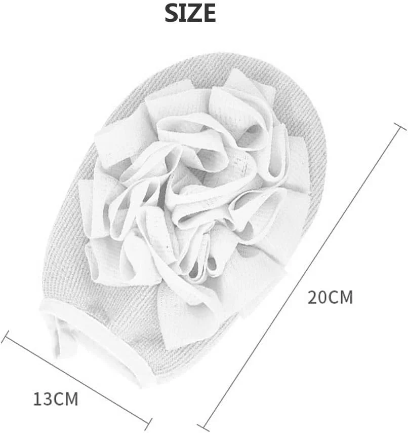 SOWUGI یک جفت دستکش لایه بردار بدن، دستکش حمام اسکراب، دستکش لایه بردار دو طرفه برای تمیز کردن بدن، اسکرابر دوش پوست (خاکستری، یک سایز) SOWUGI یک جفت دستکش لایه بردار بدن، دستکش حمام اسکراب، دستکش لایه بردار دو طرفه برای تمیز کردن بدن، اسکرابر دوش پوست (خاکستری، یک سایز)