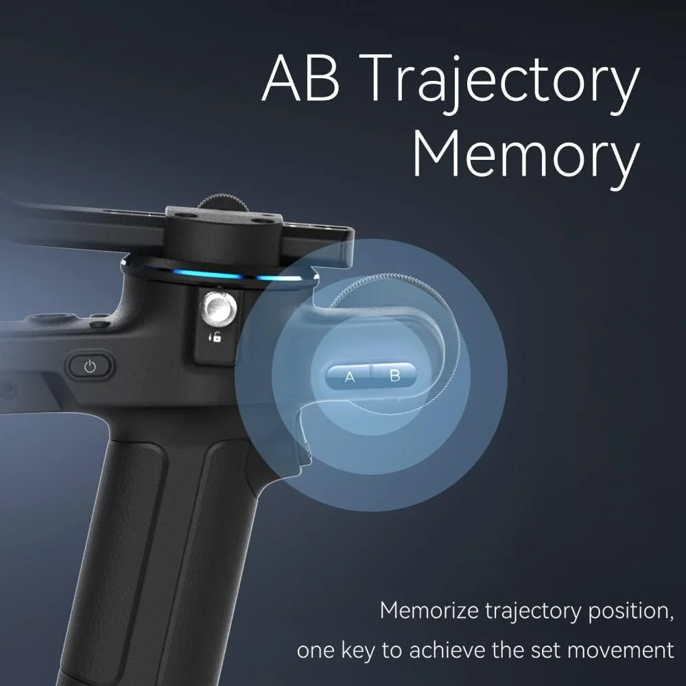 لرزشگیر دوربین FeiyuTech SCORP-C، گیمبال دستی 3 محوره برای دوربین های DSLR و بدون آینه، تحمل وزن 2.5 کیلوگرم، سازگار با سونی، کانن، پاناسونیک، لومیکس، نیکون، فوجی فیلم، دارای گریپ، سبک وزن، کنترل دکمه ای