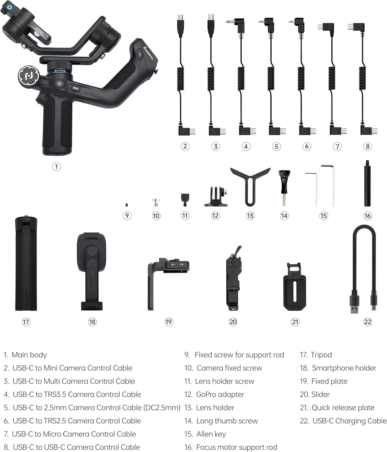 FeiyuTech SCORP Mini 2 - مشکی FeiyuTech SCORP Mini 2 - مشکی