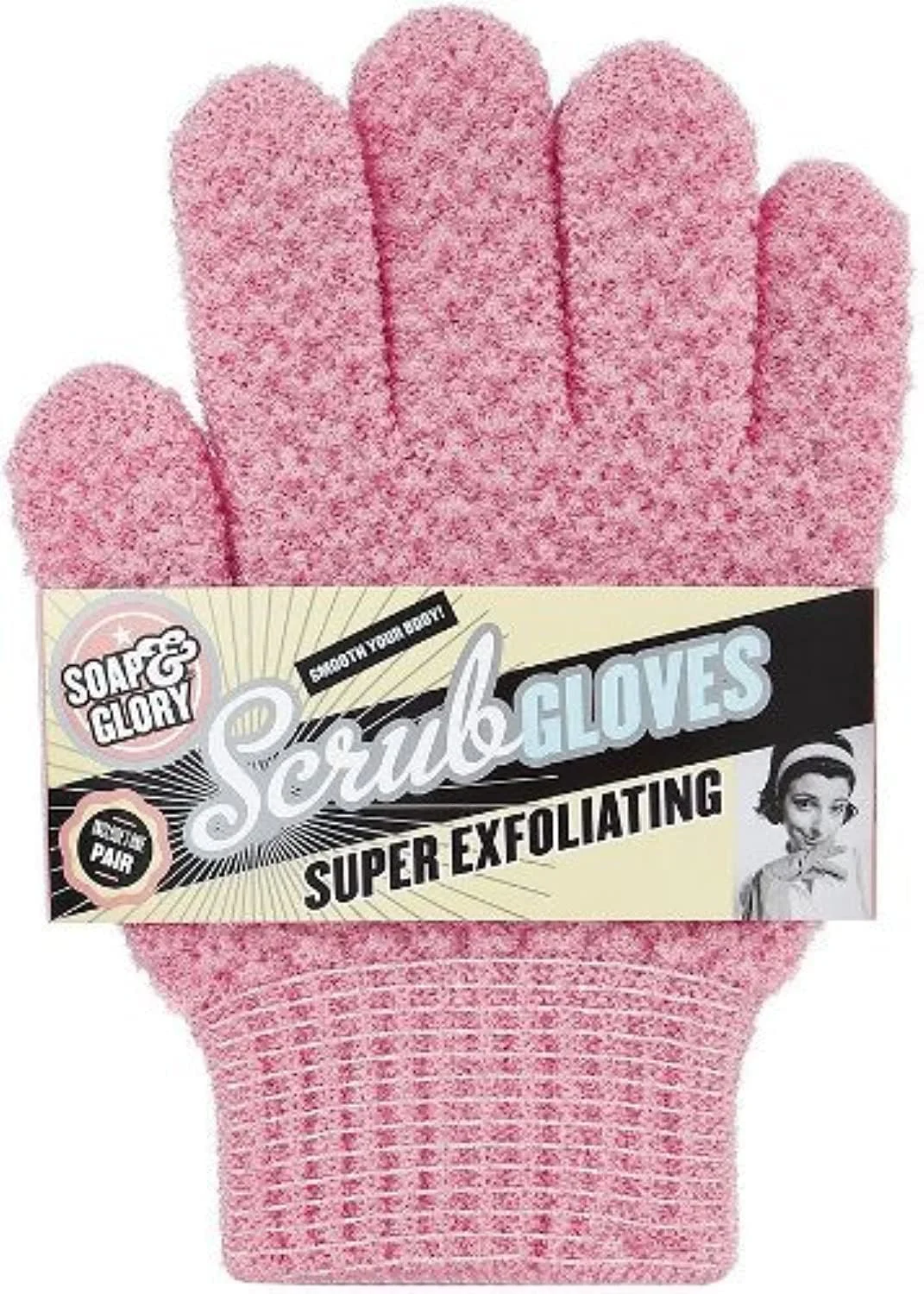 دستکش لایه بردار صابون اند گلوری - سایز واحد دستکش لایه بردار صابون اند گلوری - سایز واحد