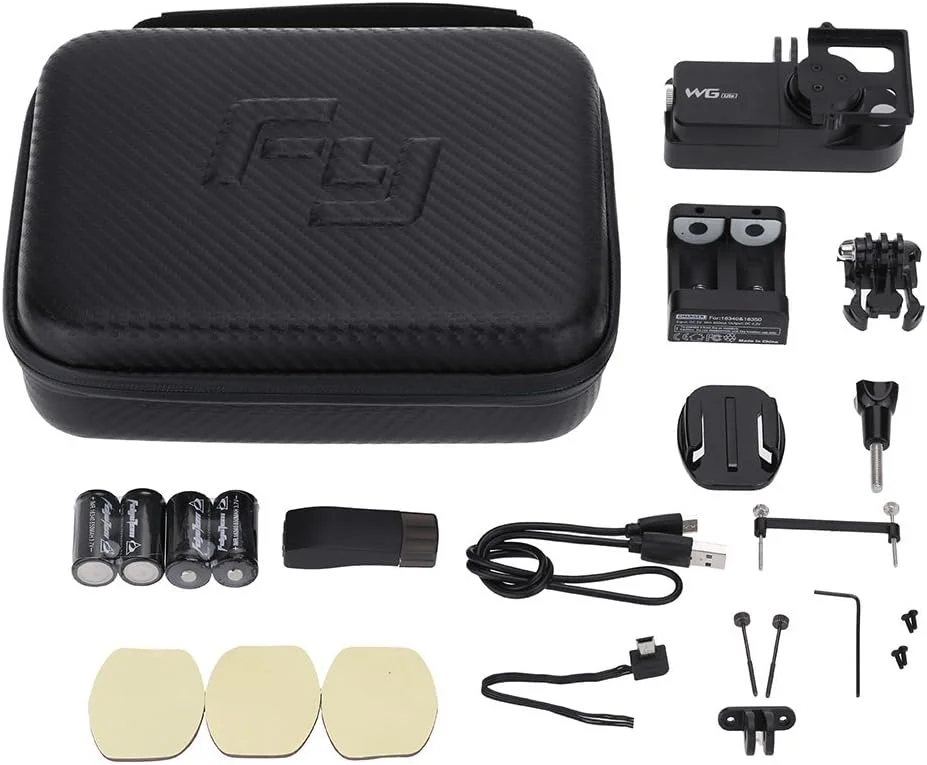 FeiyuTech Feiyu WG Lite تثبیت کننده گیمبال تک محوره پوشیدنی برای GoPro Hero 4/3+/3 و سایر دوربین ها با ابعاد مشابه + کنترل از راه دور + بند سینه الاستیک + پارچه تمیز کننده Andoer FeiyuTech Feiyu WG Lite تثبیت کننده گیمبال تک محوره پوشیدنی برای GoPro Hero 4/3+/3 و سایر دوربین ها با ابعاد مشابه + کنترل از راه دور + بند سینه الاستیک + پارچه تمیز کننده Andoer