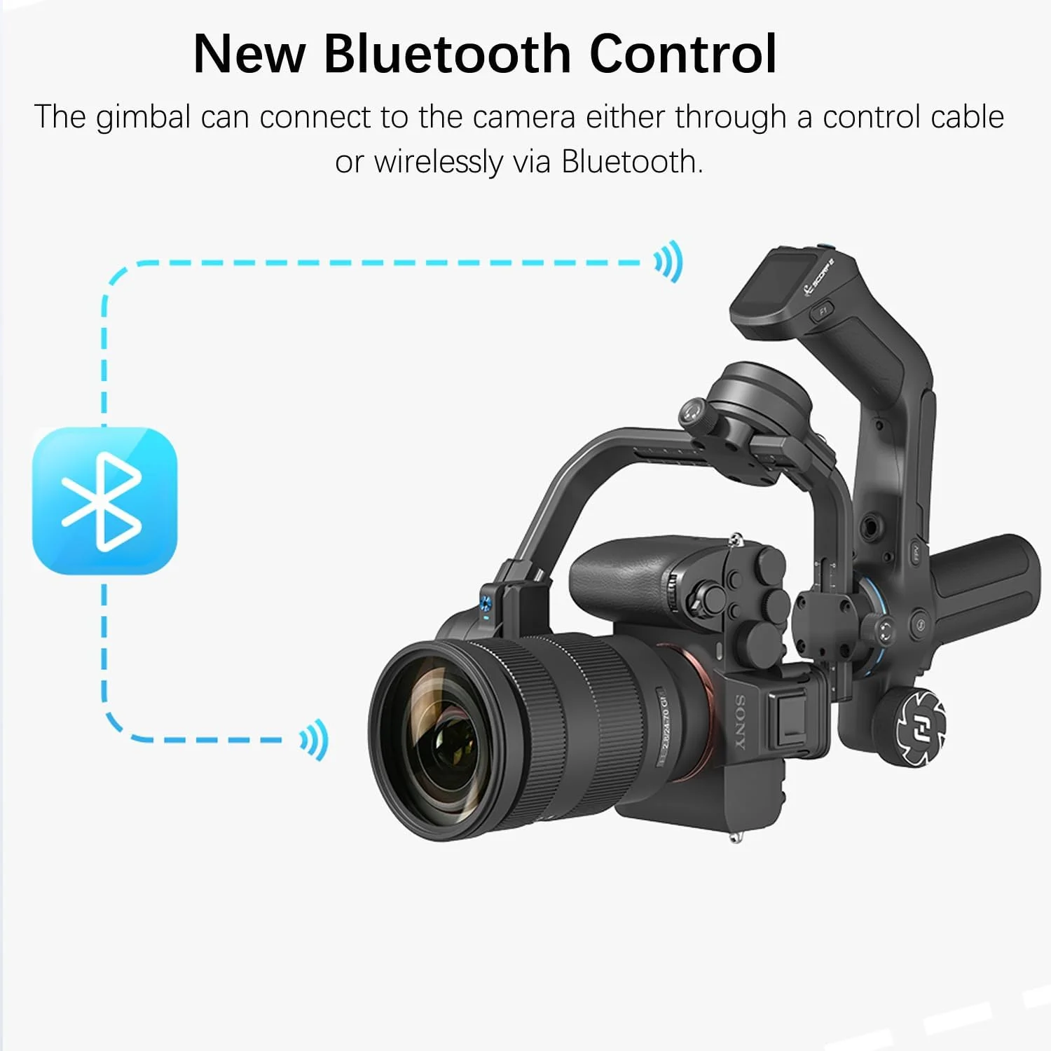 تثبیت کننده دوربین FeiyuTech SCORP-2 Kit، ردیاب هوش مصنوعی یکپارچه، گیمبال 3 محوره برای دوربین های بدون آینه سونی/کانن/نیکون/فوجی فیلم و DSLR، جوی استیک و صفحه لمسی ارتقا یافته، ظرفیت بار 2.5 کیلوگرم تثبیت کننده دوربین FeiyuTech SCORP-2 Kit، ردیاب هوش مصنوعی یکپارچه، گیمبال 3 محوره برای دوربین های بدون آینه سونی/کانن/نیکون/فوجی فیلم و DSLR، جوی استیک و صفحه لمسی ارتقا یافته، ظرفیت بار 2.5 کیلوگرم