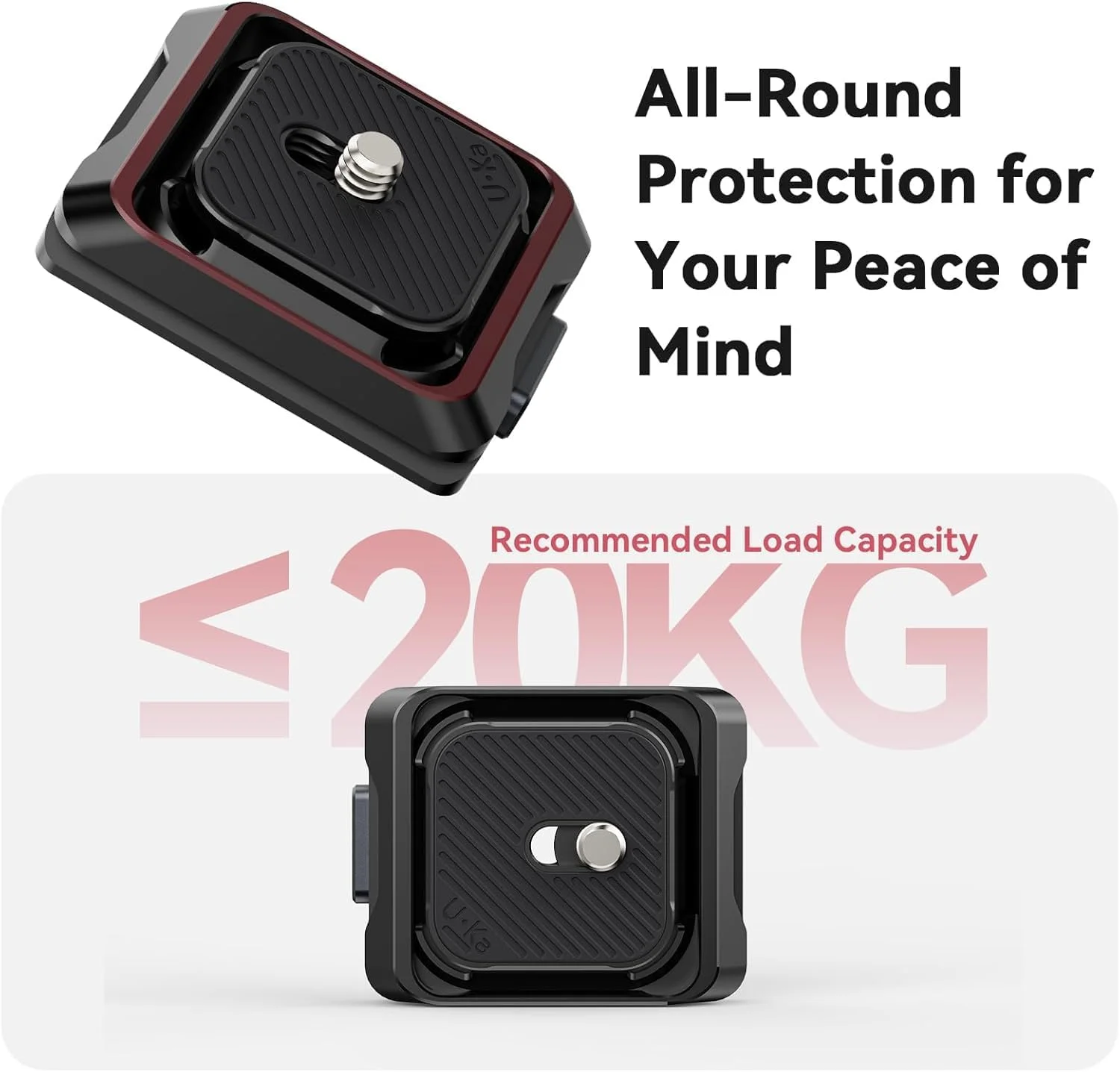 کیت صفحه و پایه اتصال سریع Ulanz i Uka F38 مدل C007 | صفحه برای آداپتور اتصال سه پایه دوربین | سازگار با تک پایه های Sony Canon DSLR و امکان تعویض بین لغزنده تثبیت کننده گیمبال DJI کیت صفحه و پایه اتصال سریع Ulanz i Uka F38 مدل C007 | صفحه برای آداپتور اتصال سه پایه دوربین | سازگار با تک پایه های Sony Canon DSLR و امکان تعویض بین لغزنده تثبیت کننده گیمبال DJI