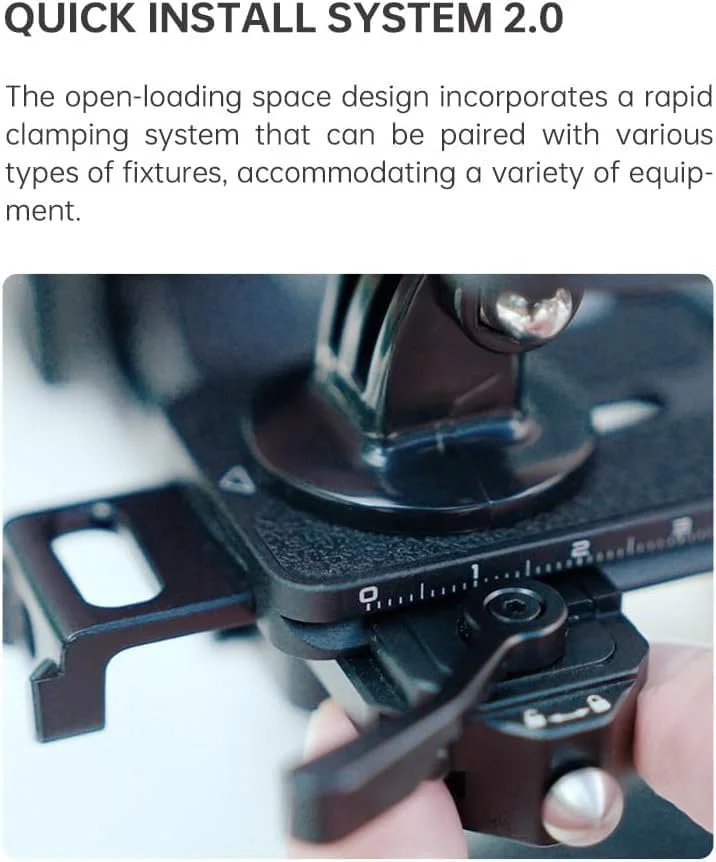 کیت گیمبال دوربین FeiyuTech Scorp Mini 2 با نور پرکننده/ردیابی هوش مصنوعی، گیمبال 3 محوره برای دوربین های بدون آینه و کامپکت، دوربین اکشن، تلفن هوشمند - حداکثر وزن قابل تحمل 1.2 کیلوگرم کیت گیمبال دوربین FeiyuTech Scorp Mini 2 با نور پرکننده/ردیابی هوش مصنوعی، گیمبال 3 محوره برای دوربین های بدون آینه و کامپکت، دوربین اکشن، تلفن هوشمند - حداکثر وزن قابل تحمل 1.2 کیلوگرم