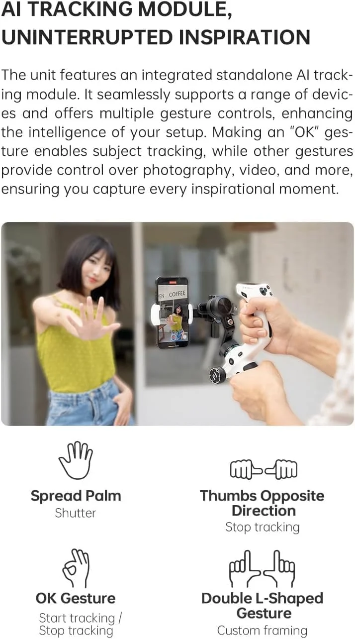 کیت گیمبال دوربین FeiyuTech Scorp Mini 2 با نور پرکننده/ردیابی هوش مصنوعی، گیمبال 3 محوره برای دوربین های بدون آینه و کامپکت، دوربین اکشن، تلفن هوشمند - حداکثر وزن قابل تحمل 1.2 کیلوگرم کیت گیمبال دوربین FeiyuTech Scorp Mini 2 با نور پرکننده/ردیابی هوش مصنوعی، گیمبال 3 محوره برای دوربین های بدون آینه و کامپکت، دوربین اکشن، تلفن هوشمند - حداکثر وزن قابل تحمل 1.2 کیلوگرم