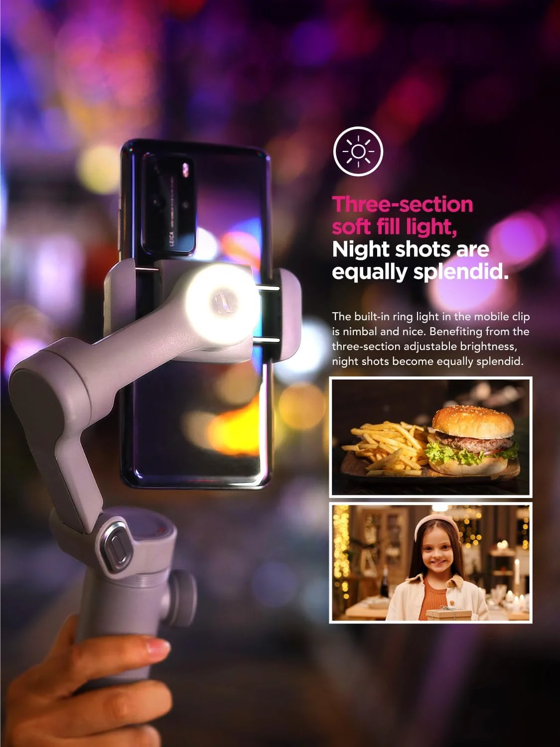 لرزشگیر گیمبال گوشی آیفون AOCHUAN