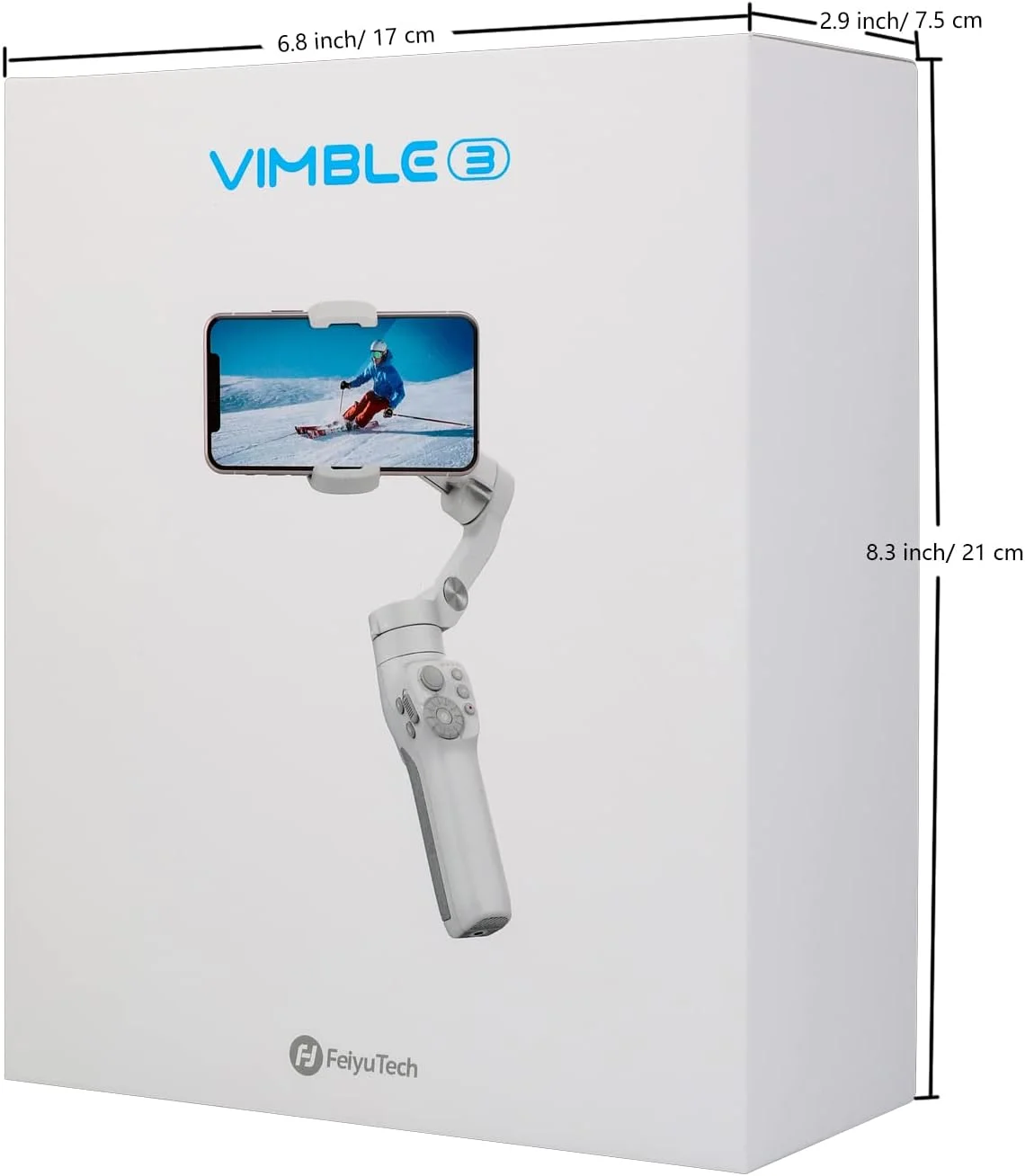 FeiyuTech Vimble 3 تثبیت کننده تلفن هوشمند، گیمبال تلفن 3 محوره داخلی قابل گسترش 7.8 اینچی، گیمبال تلفن همراه قابل حمل برای Android&iPhone، Huawei MI Samsung، ابزار ویدیویی Tiktok Youtube INS، دارای مجوز رسمی FeiyuTech Vimble 3 تثبیت کننده تلفن هوشمند، گیمبال تلفن 3 محوره داخلی قابل گسترش 7.8 اینچی، گیمبال تلفن همراه قابل حمل برای Android&iPhone، Huawei MI Samsung، ابزار ویدیویی Tiktok Youtube INS، دارای مجوز رسمی