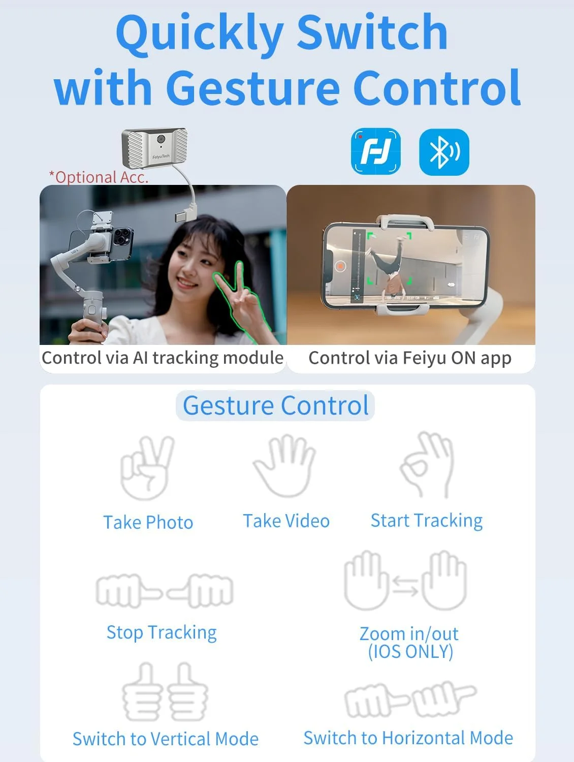 لرزشگیر گیمبال 3 محوره گوشی هوشمند Feiyu VB4SE – تثبیت کننده ویدیویی دستی جمع و جور با کنترل بلوتوث، حالت های فیلمبرداری برنامه، باتری 1300 میلی آمپر ساعتی – سازگار با آیفون و اندروید لرزشگیر گیمبال 3 محوره گوشی هوشمند Feiyu VB4SE – تثبیت کننده ویدیویی دستی جمع و جور با کنترل بلوتوث، حالت های فیلمبرداری برنامه، باتری 1300 میلی آمپر ساعتی – سازگار با آیفون و اندروید