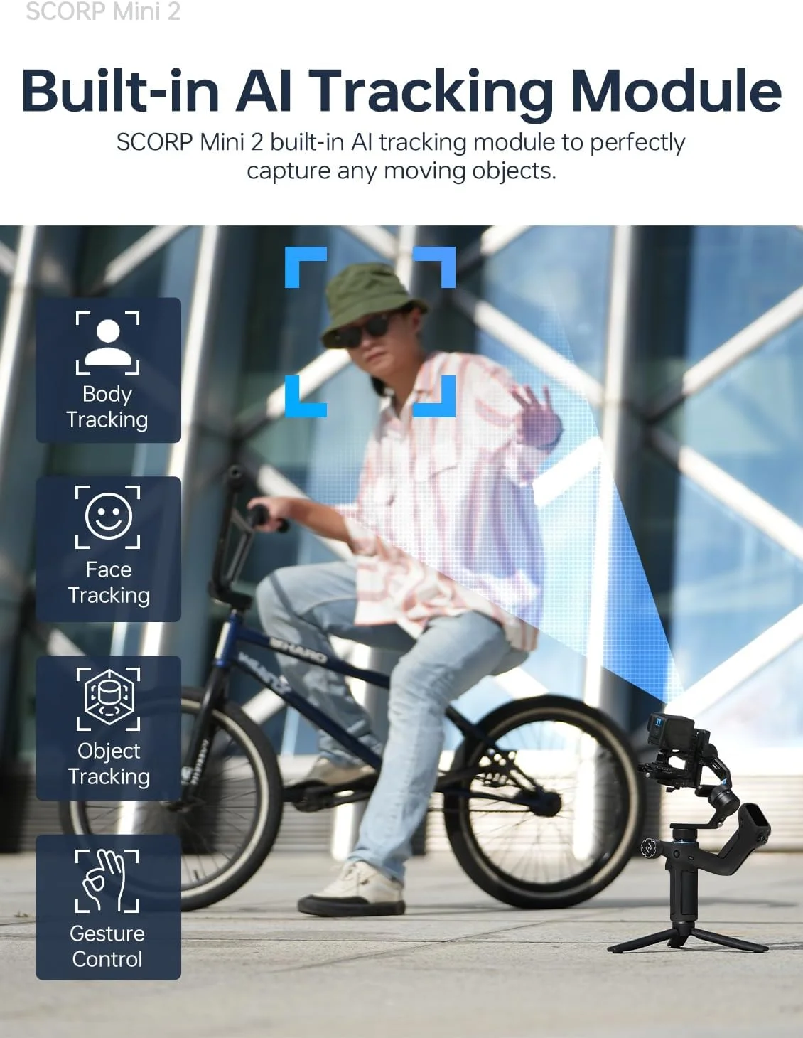 کیت رسمی FeiyuTech SCORP Mini 2، تثبیت کننده گیمبال با 3 محور، گیمبال همه کاره برای دوربین های بدون آینه، تلفن های هوشمند، دوربین های اکشن، ردیاب هوش مصنوعی داخلی، با کیف حمل، مشکی کیت رسمی FeiyuTech SCORP Mini 2، تثبیت کننده گیمبال با 3 محور، گیمبال همه کاره برای دوربین های بدون آینه، تلفن های هوشمند، دوربین های اکشن، ردیاب هوش مصنوعی داخلی، با کیف حمل، مشکی