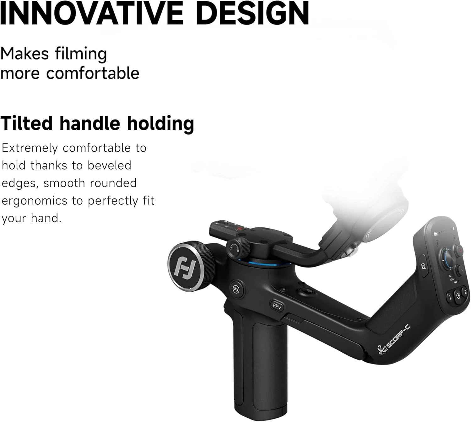 لرزشگیر دوربین FeiyuTech SCORP-C، حداکثر وزن قابل تحمل 2.5 کیلوگرم، لرزشگیر دستی 3 محوره برای دوربین های DSLR و بدون آینه، مناسب برای سونی، لومیکس، نیکون، کانن، فوجی فیلم، کنترل کابلی لرزشگیر دوربین FeiyuTech SCORP-C، حداکثر وزن قابل تحمل 2.5 کیلوگرم، لرزشگیر دستی 3 محوره برای دوربین های DSLR و بدون آینه، مناسب برای سونی، لومیکس، نیکون، کانن، فوجی فیلم، کنترل کابلی