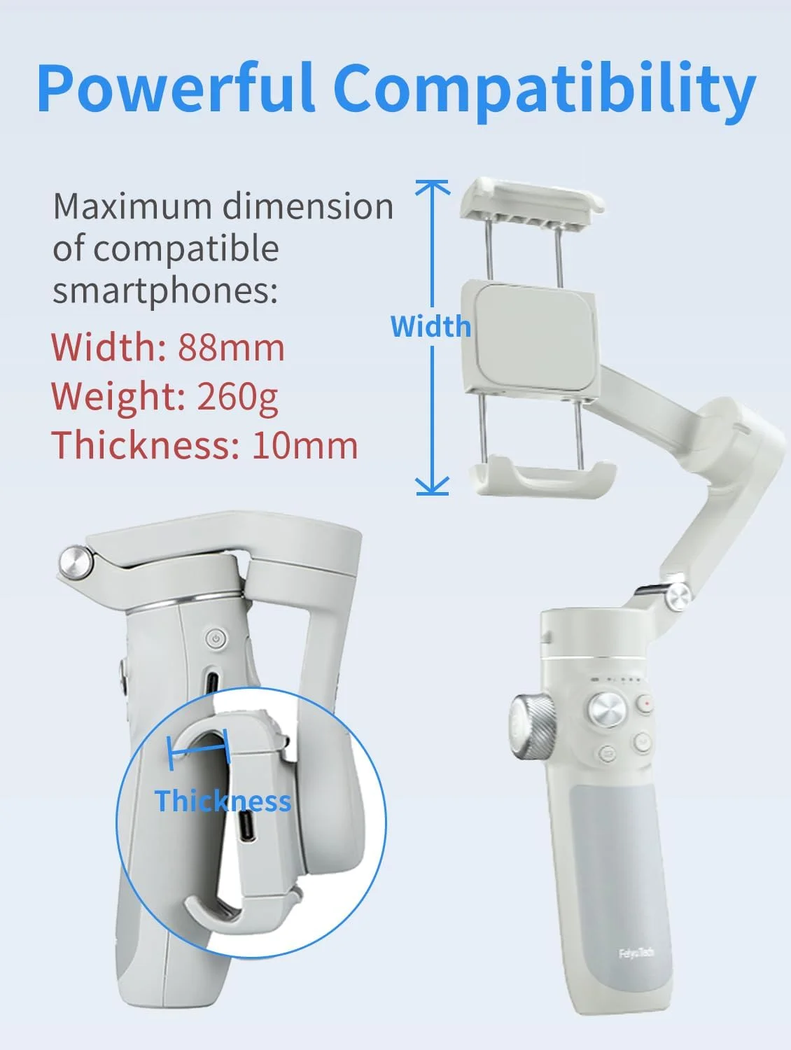 لرزشگیر گیمبال 3 محوره گوشی هوشمند Feiyu VB4SE – تثبیت کننده ویدیویی دستی جمع و جور با کنترل بلوتوث، حالت های فیلمبرداری برنامه، باتری 1300 میلی آمپر ساعتی – سازگار با آیفون و اندروید لرزشگیر گیمبال 3 محوره گوشی هوشمند Feiyu VB4SE – تثبیت کننده ویدیویی دستی جمع و جور با کنترل بلوتوث، حالت های فیلمبرداری برنامه، باتری 1300 میلی آمپر ساعتی – سازگار با آیفون و اندروید