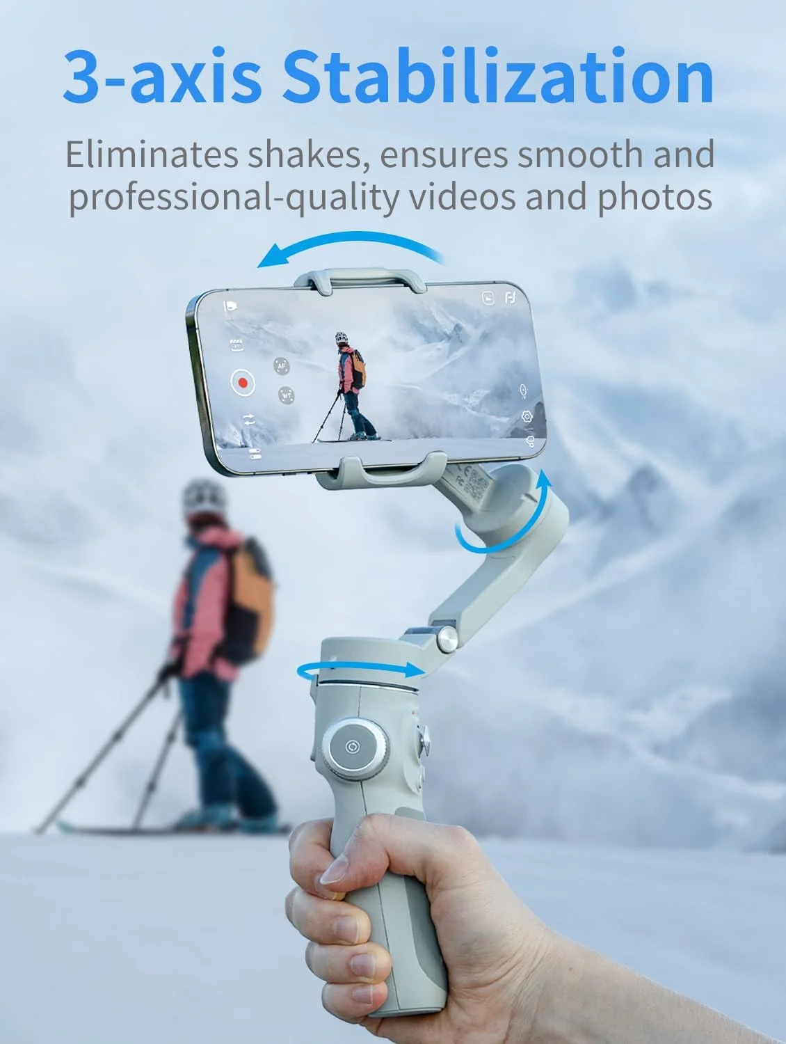 لرزشگیر گیمبال 3 محوره گوشی هوشمند Feiyu VB4SE – تثبیت کننده ویدیویی دستی جمع و جور با کنترل بلوتوث، حالت های فیلمبرداری برنامه، باتری 1300 میلی آمپر ساعتی – سازگار با آیفون و اندروید لرزشگیر گیمبال 3 محوره گوشی هوشمند Feiyu VB4SE – تثبیت کننده ویدیویی دستی جمع و جور با کنترل بلوتوث، حالت های فیلمبرداری برنامه، باتری 1300 میلی آمپر ساعتی – سازگار با آیفون و اندروید