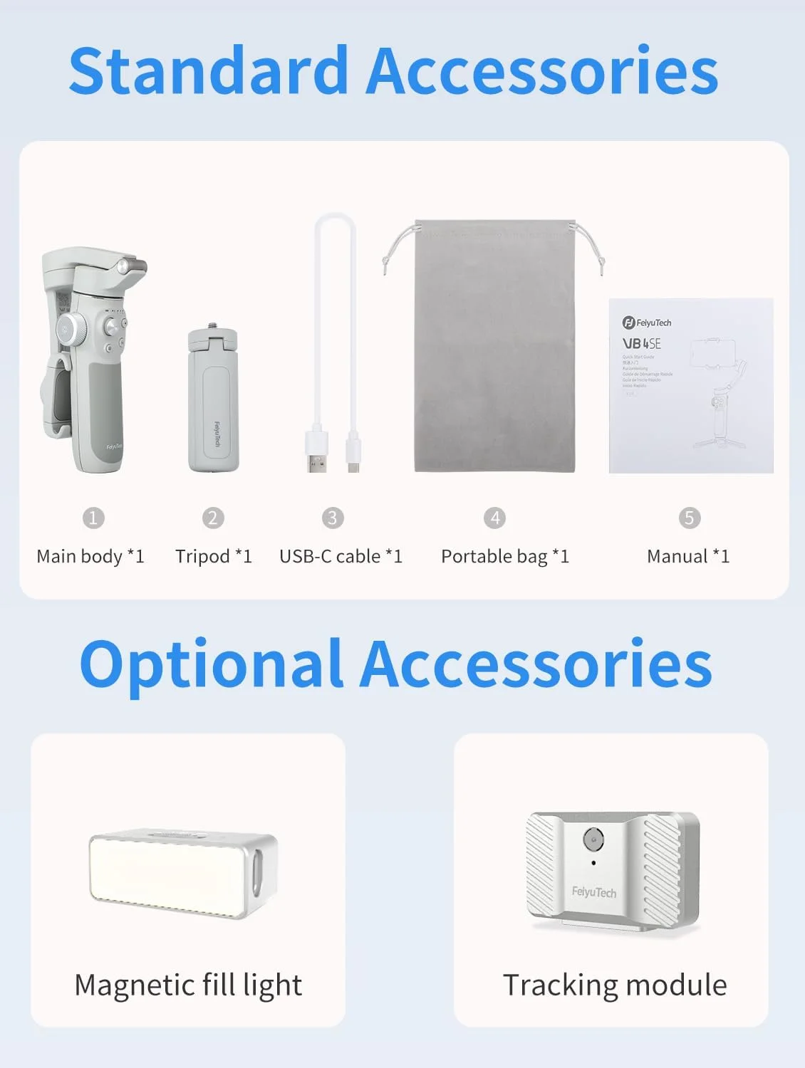 لرزشگیر گیمبال 3 محوره گوشی هوشمند Feiyu VB4SE – تثبیت کننده ویدیویی دستی جمع و جور با کنترل بلوتوث، حالت های فیلمبرداری برنامه، باتری 1300 میلی آمپر ساعتی – سازگار با آیفون و اندروید لرزشگیر گیمبال 3 محوره گوشی هوشمند Feiyu VB4SE – تثبیت کننده ویدیویی دستی جمع و جور با کنترل بلوتوث، حالت های فیلمبرداری برنامه، باتری 1300 میلی آمپر ساعتی – سازگار با آیفون و اندروید