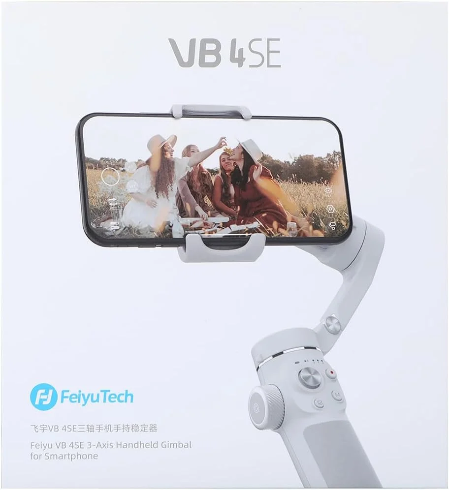 لرزشگیر گیمبال 3 محوره گوشی هوشمند Feiyu VB4SE – تثبیت کننده ویدیویی دستی جمع و جور با کنترل بلوتوث، حالت های فیلمبرداری برنامه، باتری 1300 میلی آمپر ساعتی – سازگار با آیفون و اندروید لرزشگیر گیمبال 3 محوره گوشی هوشمند Feiyu VB4SE – تثبیت کننده ویدیویی دستی جمع و جور با کنترل بلوتوث، حالت های فیلمبرداری برنامه، باتری 1300 میلی آمپر ساعتی – سازگار با آیفون و اندروید