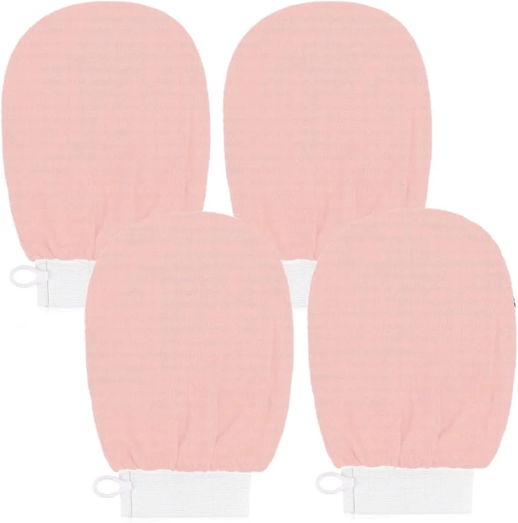MOMENT Deep Exfoliating Glove for Body, Korean Exfoliating Mitts Deep Exfoliating Gloves Body Scrubber for Bath Shower Dead Skin Remover Keratosis Pilaris