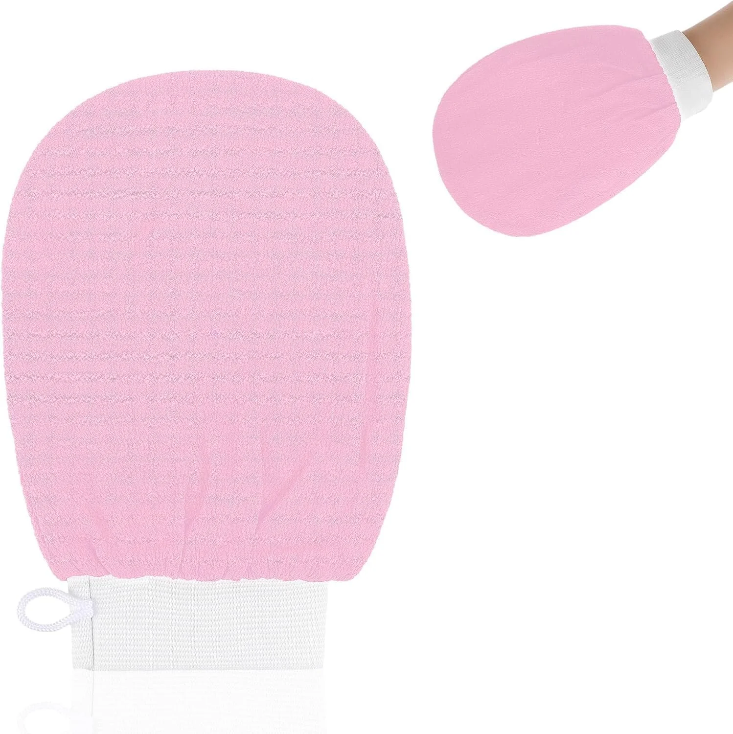 MOMENT Deep Exfoliating Glove for Body, Korean Exfoliating Mitts Deep Exfoliating Gloves Body Scrubber for Bath Shower Dead Skin Remover Keratosis Pilaris