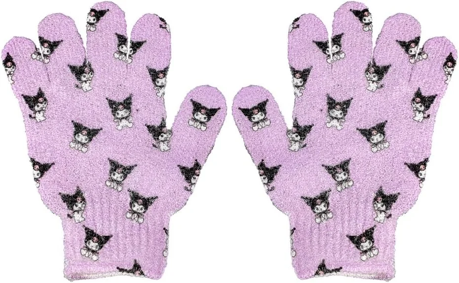 MINISO Sanrio Interesting Adventure Exfoliating Bath Gloves