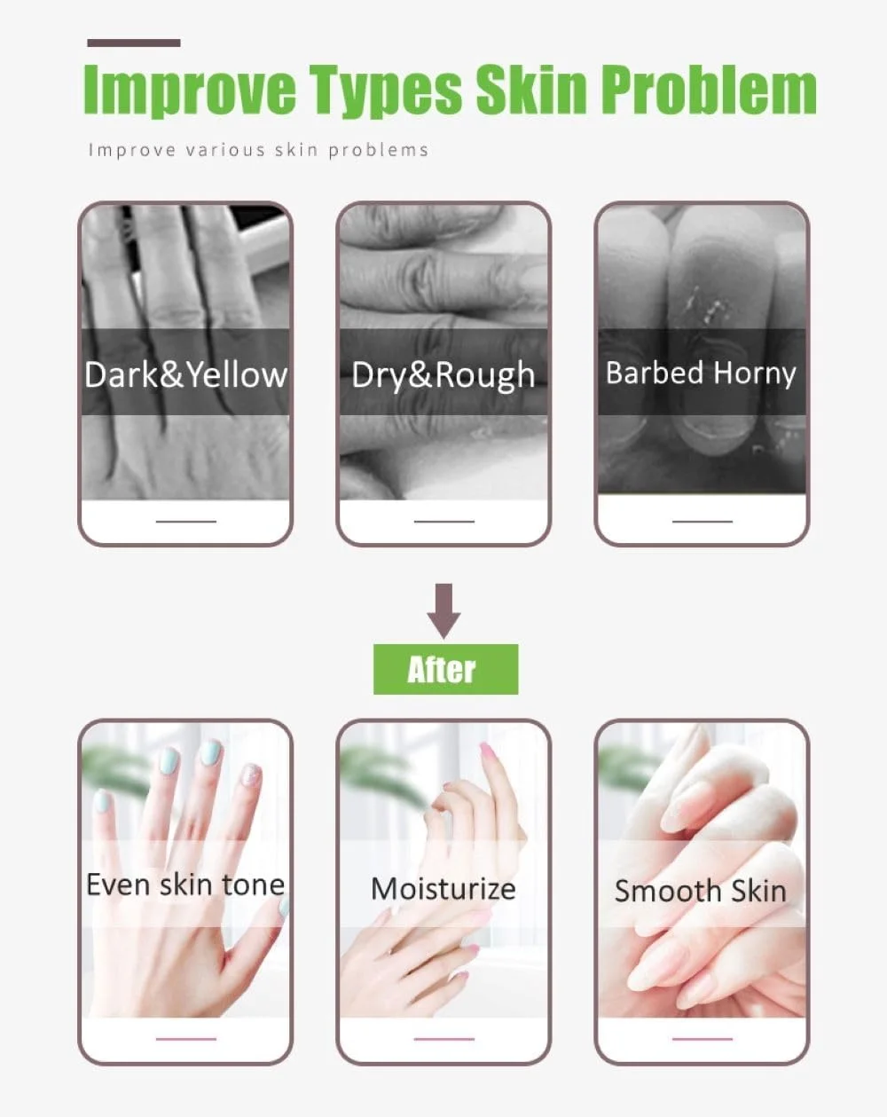 دستکش ژلی اسپا، دستکش مرطوب کننده قابل استفاده مجدد، ضد چروک و ضد پیری، مراقبت از دست صاف، ماسک لایه بردار سفید کننده دست برای زنان، 1 جفت دستکش ژلی اسپا، دستکش مرطوب کننده قابل استفاده مجدد، ضد چروک و ضد پیری، مراقبت از دست صاف، ماسک لایه بردار سفید کننده دست برای زنان، 1 جفت