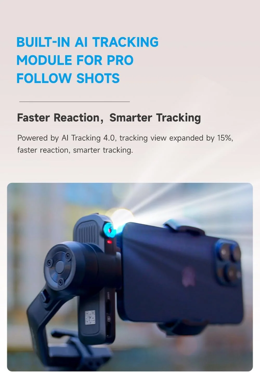 لرزشگیر گیمبال FeiyuTech SCORP Mini 3 برای گوشی های هوشمند، دارای ماژول ردیابی هوش مصنوعی و فن خنک کننده داخلی، گیمبال 3 محوره تلفن با ظرفیت حمل 2 کیلوگرم با طراحی گریپ یکپارچه، لرزشگیر گیمبال برای آیفون و اندروید لرزشگیر گیمبال FeiyuTech SCORP Mini 3 برای گوشی های هوشمند، دارای ماژول ردیابی هوش مصنوعی و فن خنک کننده داخلی، گیمبال 3 محوره تلفن با ظرفیت حمل 2 کیلوگرم با طراحی گریپ یکپارچه، لرزشگیر گیمبال برای آیفون و اندروید