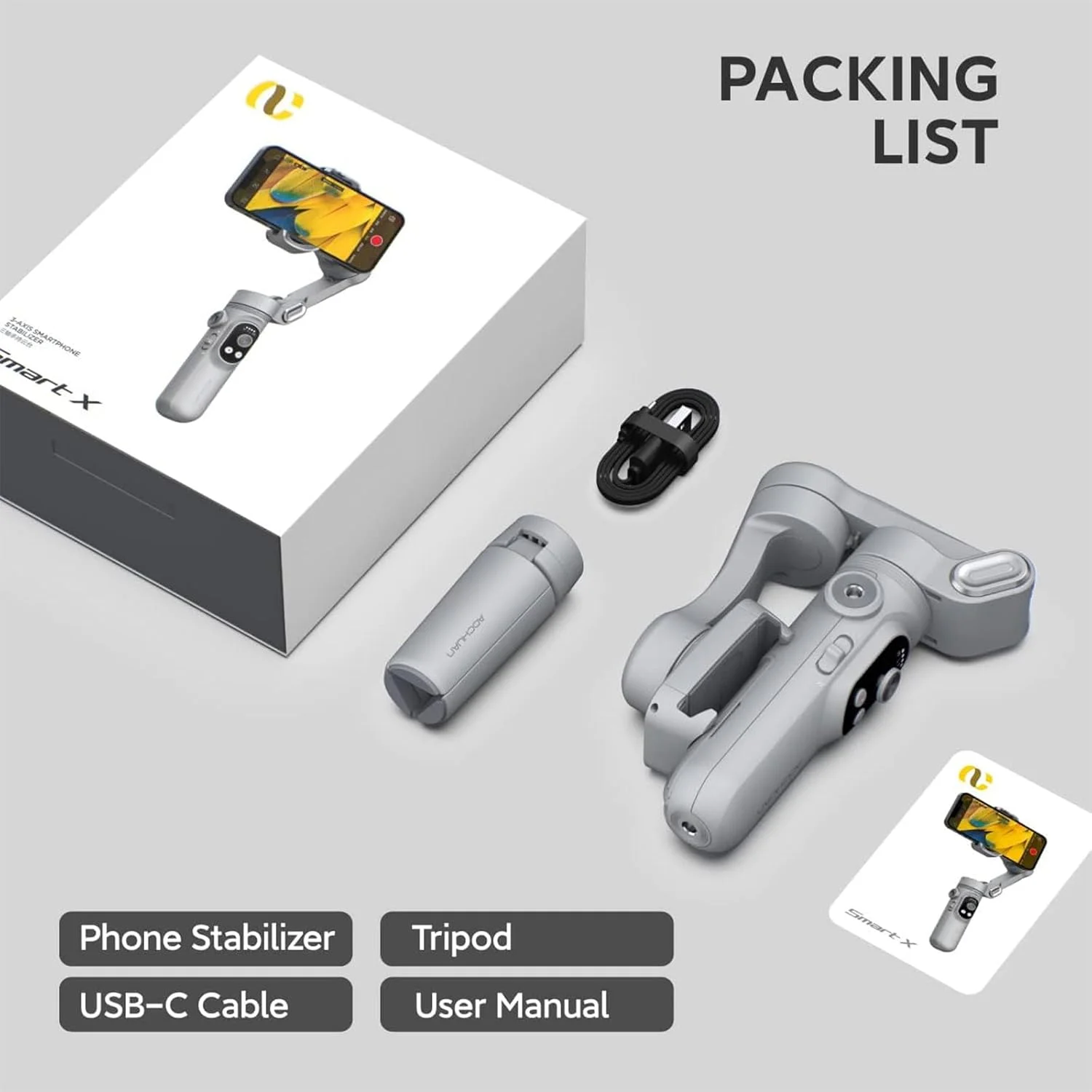 لرزشگیر گیمبال AOCHUAN برای گوشی های هوشمند با نور LED، ردیابی چهره، تایم لپس، تاشو، 3 محوره، مناسب برای آیفون 14، 13، 12، 11 پرو/مکس، اندروید گلکسی S21، یوتیوب، تیک تاک، ولاگ، اسمارت X لرزشگیر گیمبال AOCHUAN برای گوشی های هوشمند با نور LED، ردیابی چهره، تایم لپس، تاشو، 3 محوره، مناسب برای آیفون 14، 13، 12، 11 پرو/مکس، اندروید گلکسی S21، یوتیوب، تیک تاک، ولاگ، اسمارت X