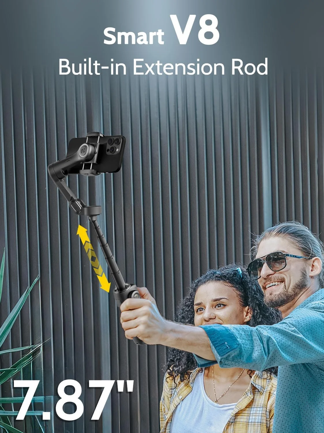 لرزشگیر گیمبال 3 محوره AOCHUAN با میله داخلی 7.8 فوتی، گیمبال تلفن همراه برای ولاگ با ردیابی هوش مصنوعی، گیمبال تلفن هوشمند قابل حمل برای آیفون با صفحه نمایش OLED تمام صفحه، دکمه ماشه Smart V8 (مشکی) لرزشگیر گیمبال 3 محوره AOCHUAN با میله داخلی 7.8 فوتی، گیمبال تلفن همراه برای ولاگ با ردیابی هوش مصنوعی، گیمبال تلفن هوشمند قابل حمل برای آیفون با صفحه نمایش OLED تمام صفحه، دکمه ماشه Smart V8 (مشکی)