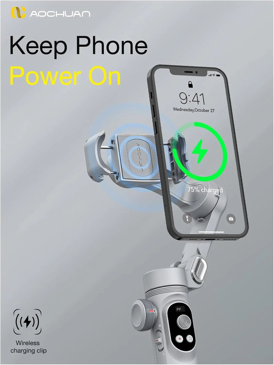 AOCHUAN Smart X Pro Gimbal Stabilizer for Smartphone with Face Detection LED Light Gimbal Foldable Phone 3 Axis Portable iPhone16 15 14 13 12Pro/Max Galaxy S24 Youtube TikTok AOCHUAN Smart X Pro Gimbal Stabilizer for Smartphone with Face Detection LED Light Gimbal Foldable Phone 3 Axis Portable iPhone16 15 14 13 12Pro/Max Galaxy S24 Youtube TikTok