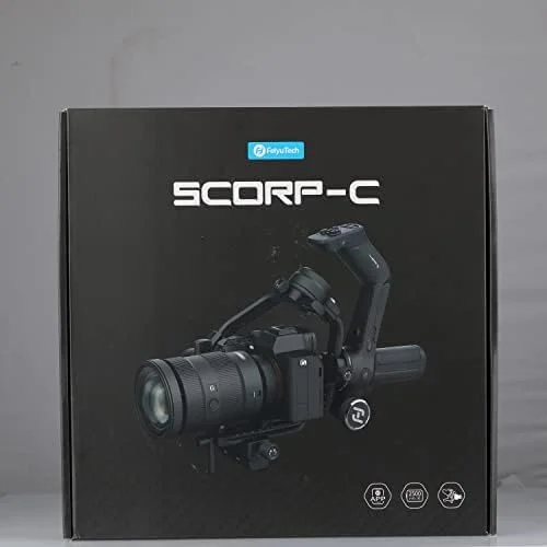 گیمبال دوربین FeiyuTech SCORP-C رسمی، تثبیت کننده گیمبال دستی 3 محوره برای دوربین های DSLR و بدون آینه، ظرفیت بار 2.5 کیلوگرم، سبک وزن، سازگار با سونی، کانن، پاناسونیک، لومیکس، نیکون، فوجی فیلم گیمبال دوربین FeiyuTech SCORP-C رسمی، تثبیت کننده گیمبال دستی 3 محوره برای دوربین های DSLR و بدون آینه، ظرفیت بار 2.5 کیلوگرم، سبک وزن، سازگار با سونی، کانن، پاناسونیک، لومیکس، نیکون، فوجی فیلم