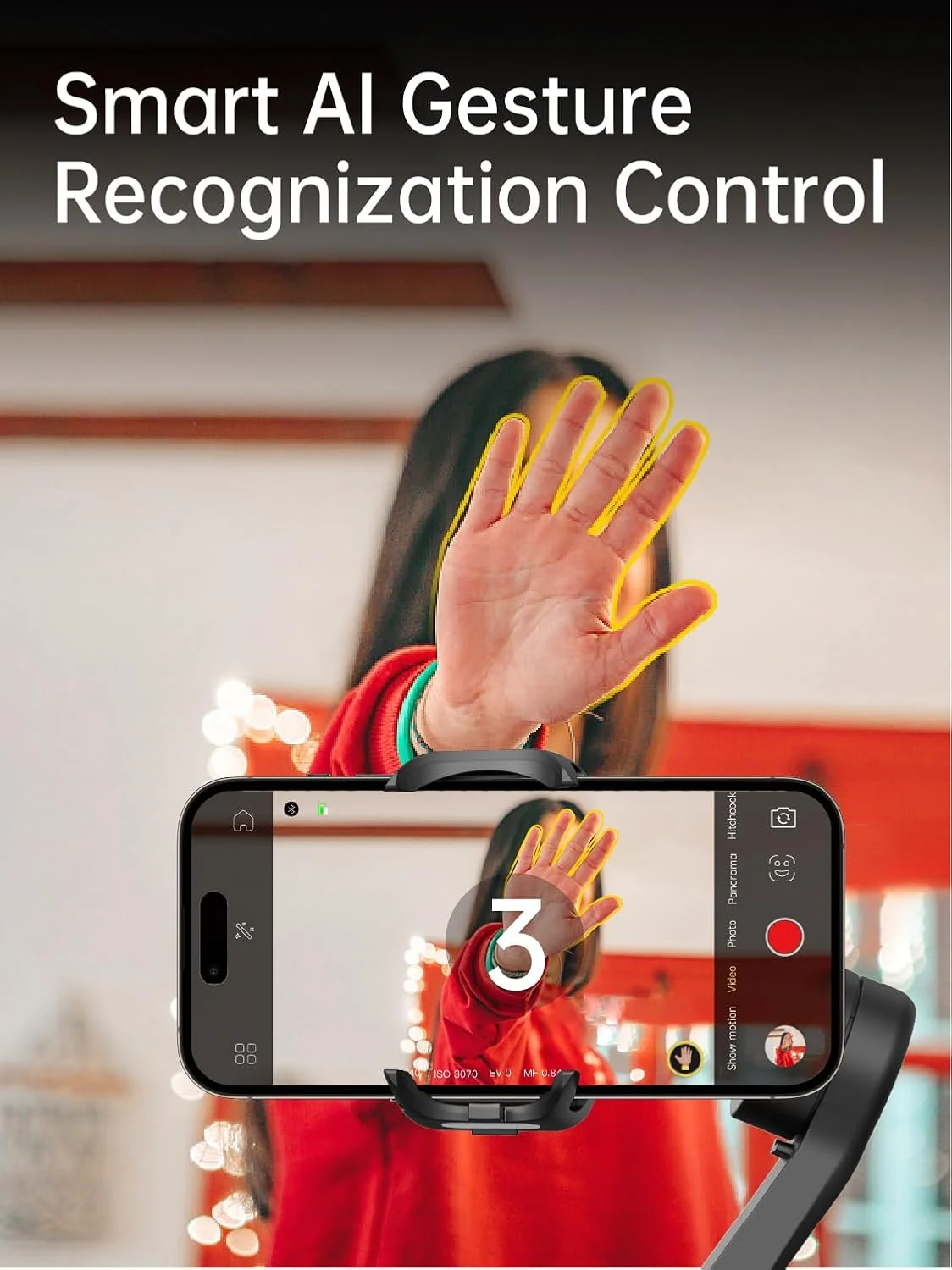 لرزشگیر تلفن همراه AOCHUAN مدل Smart XE، گیمبال 3 محوره تاشو برای آیفون با چرخ فوکوس، مناسب تیک تاک، یوتیوب و ولاگ، سازگار با آیفون 16، 15، 14، 13، 12 پرو مکس و اندروید لرزشگیر تلفن همراه AOCHUAN مدل Smart XE، گیمبال 3 محوره تاشو برای آیفون با چرخ فوکوس، مناسب تیک تاک، یوتیوب و ولاگ، سازگار با آیفون 16، 15، 14، 13، 12 پرو مکس و اندروید