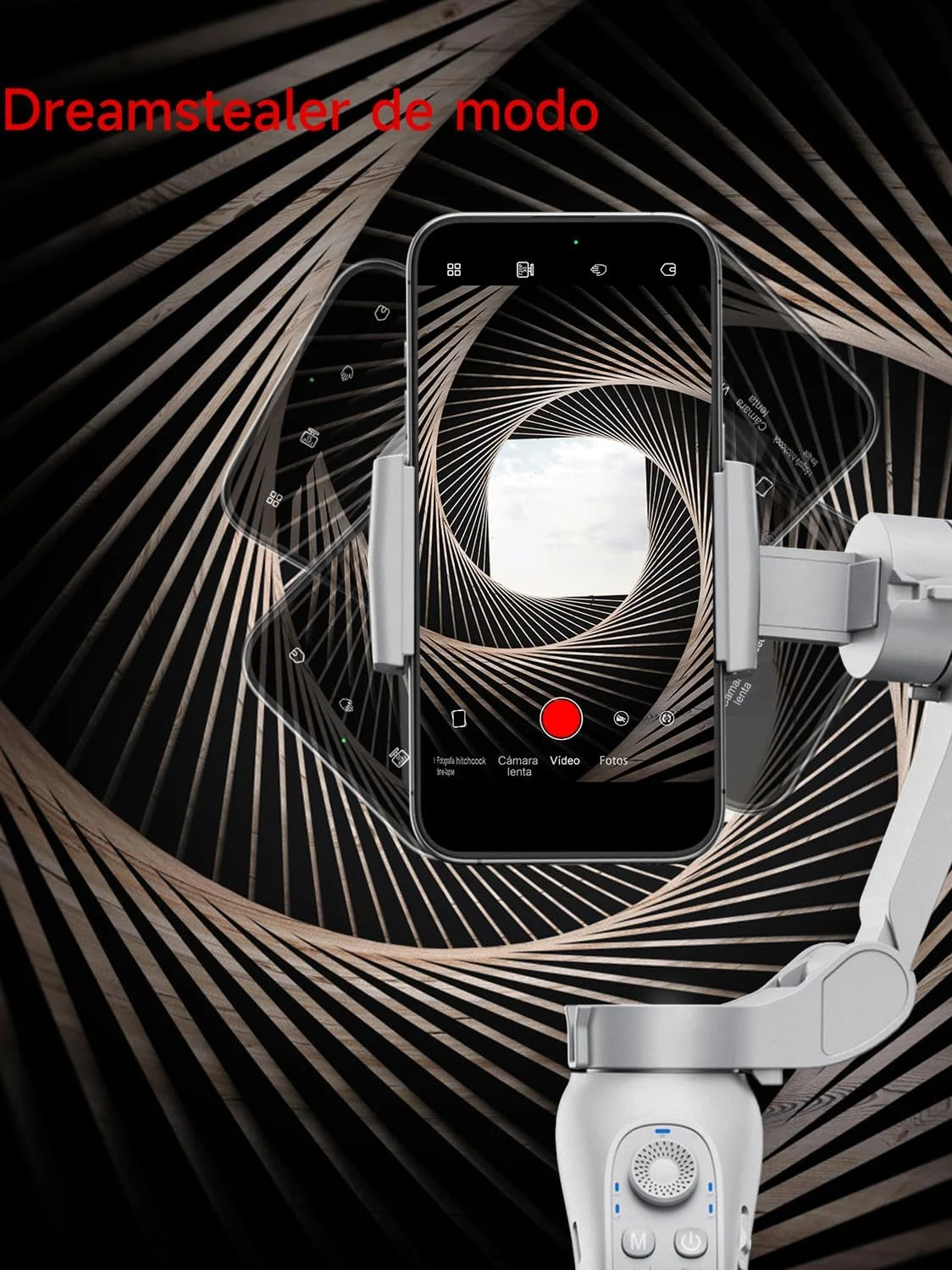 لرزشگیر تلفن همراه KOSCHEAL، لرزشگیر گیمبال 3 محوره تاشو و قابل حمل، ایده آل برای ولاگ، یوتیوب، TikTok و پخش زنده ولاگ برای اندروید و iOS لرزشگیر تلفن همراه KOSCHEAL، لرزشگیر گیمبال 3 محوره تاشو و قابل حمل، ایده آل برای ولاگ، یوتیوب، TikTok و پخش زنده ولاگ برای اندروید و iOS