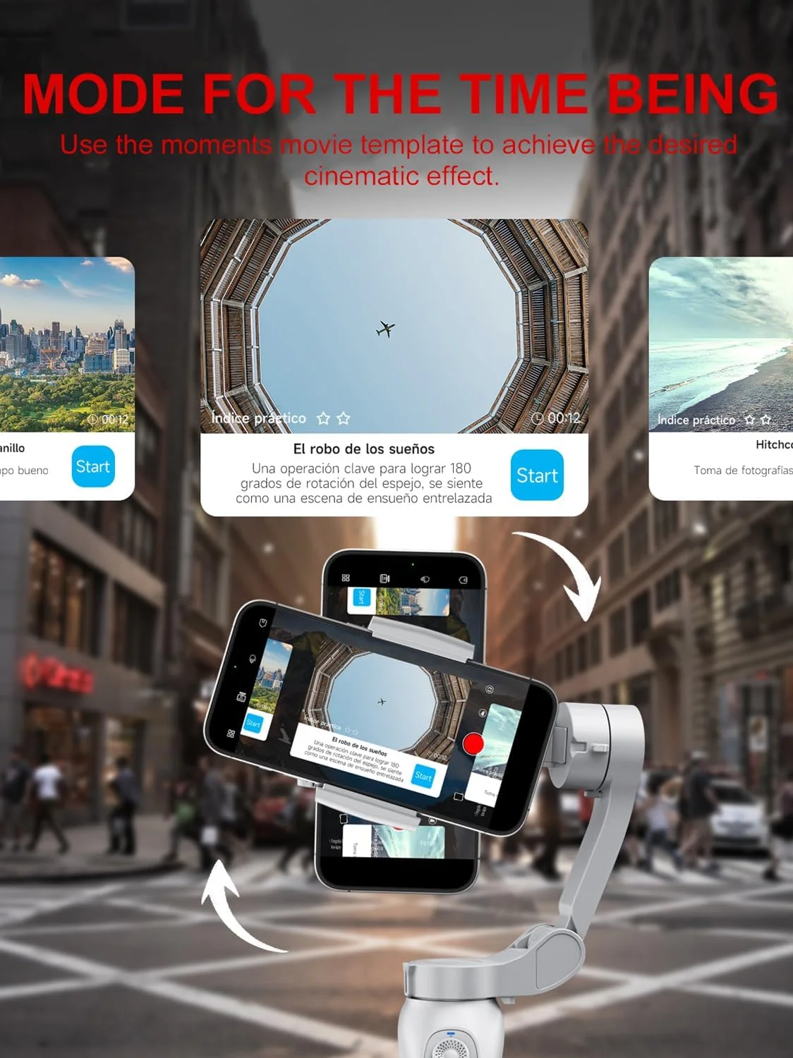 لرزشگیر تلفن همراه KOSCHEAL، لرزشگیر گیمبال 3 محوره تاشو و قابل حمل، ایده آل برای ولاگ، یوتیوب، TikTok و پخش زنده ولاگ برای اندروید و iOS لرزشگیر تلفن همراه KOSCHEAL، لرزشگیر گیمبال 3 محوره تاشو و قابل حمل، ایده آل برای ولاگ، یوتیوب، TikTok و پخش زنده ولاگ برای اندروید و iOS
