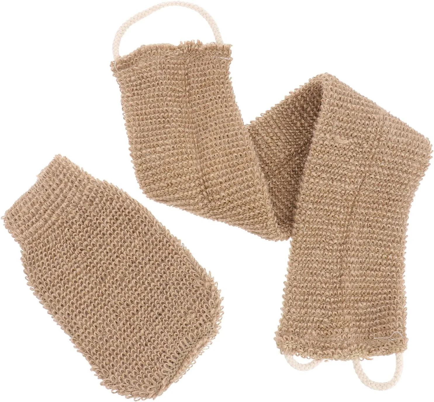 HEALLILY 2 عدد بند لیف پشت برای دوش گرفتن، برس لایه بردار بدن، لیف، دستکش حمام، لوازم جانبی حمام برای دوش گرفتن آقایان HEALLILY 2 عدد بند لیف پشت برای دوش گرفتن، برس لایه بردار بدن، لیف، دستکش حمام، لوازم جانبی حمام برای دوش گرفتن آقایان