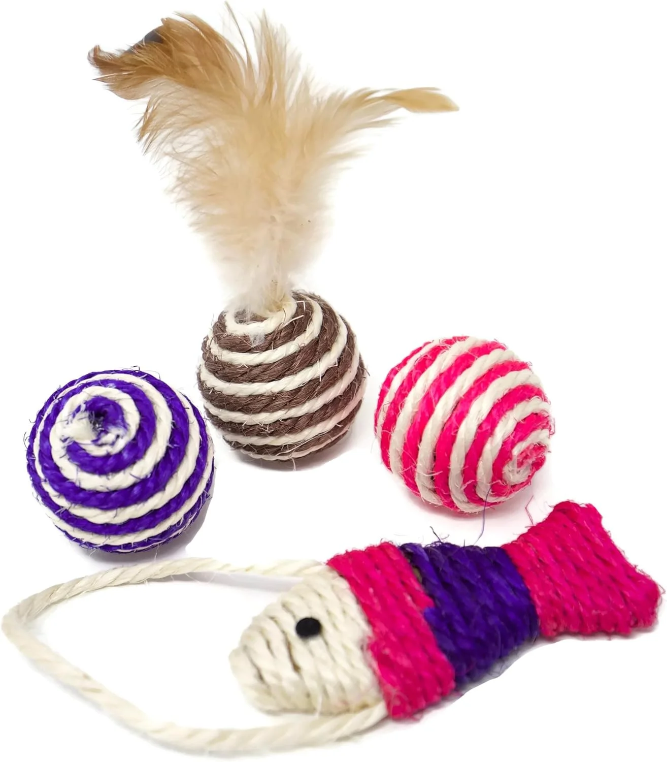 Youngever 24 Cat Toys Kitten Toys Assortments, 2 Way Tunnel, Cat Feather Teaser - Wand Interactive Feather Toy Fluffy Mouse, Crinkle Balls for Cat, Puppy, Kitty, Kitten Youngever 24 Cat Toys Kitten Toys Assortments, 2 Way Tunnel, Cat Feather Teaser - Wand Interactive Feather Toy Fluffy Mouse, Crinkle Balls for Cat, Puppy, Kitty, Kitten