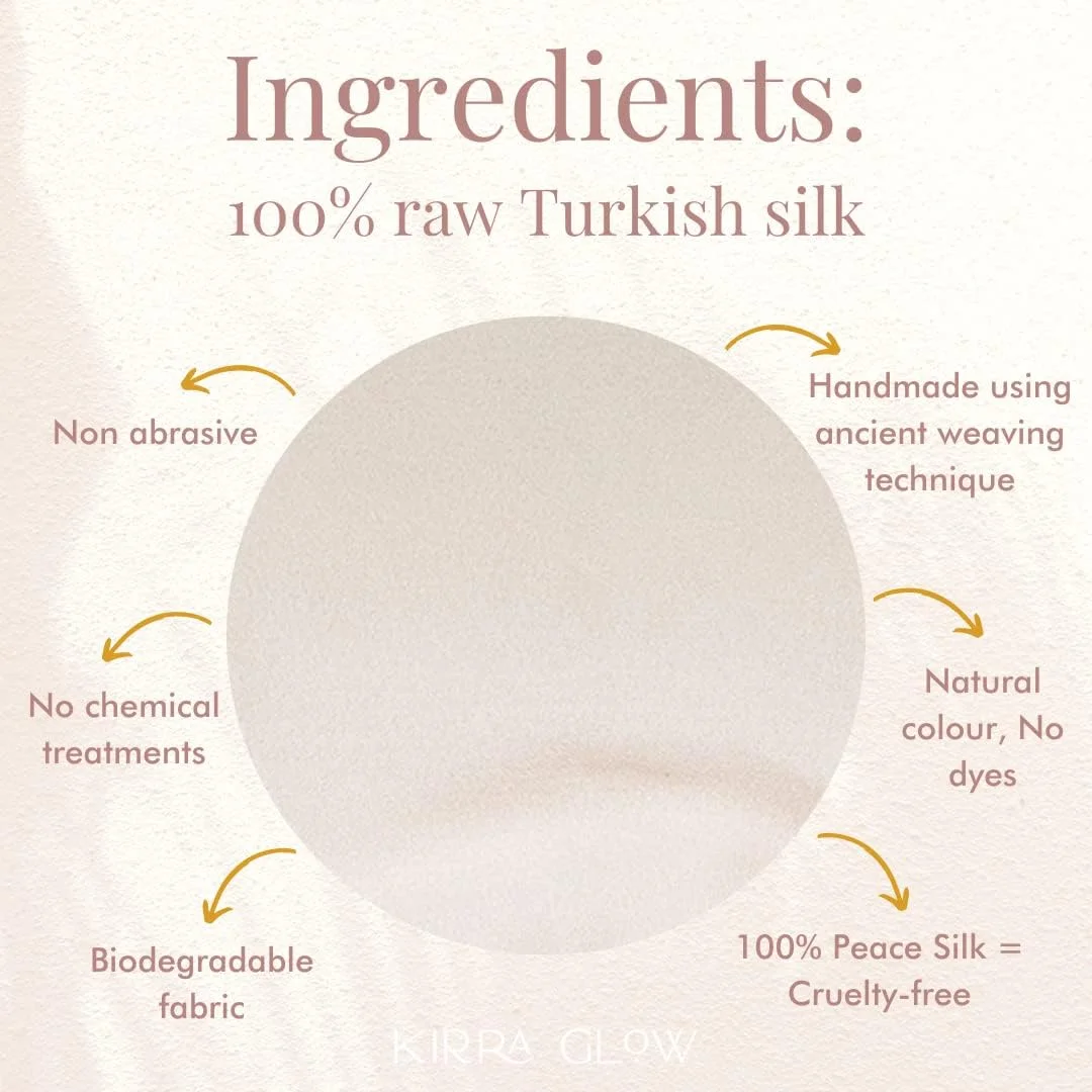 دستکش لایه بردار ابریشمی ENLIWISH، 100% ابریشم ترکی، لایه برداری عمیق بدن، از بین برنده پوست مرده، لایه بردار بدن، صاف کننده پوست، اسکراب از بین برنده برنزه دستکش لایه بردار ابریشمی ENLIWISH، 100% ابریشم ترکی، لایه برداری عمیق بدن، از بین برنده پوست مرده، لایه بردار بدن، صاف کننده پوست، اسکراب از بین برنده برنزه