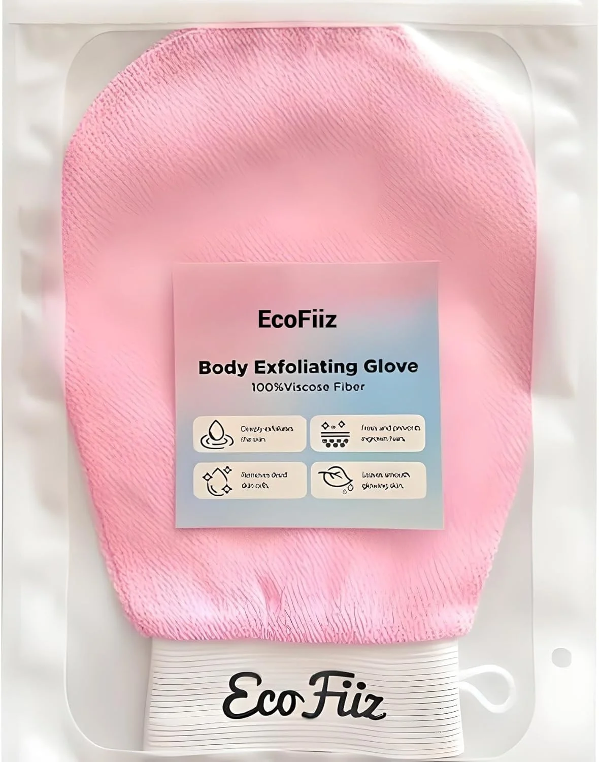 دستکش لایه بردار کره ای EcoFiiz - دستکش لوفا اسکراب عمیق بدن برای از بین بردن پوست مرده، حمام و حمام مغربی - دستکش اسپا مراکشی Kessa برای مردان و زنان "صورتی" دستکش لایه بردار کره ای EcoFiiz - دستکش لوفا اسکراب عمیق بدن برای از بین بردن پوست مرده، حمام و حمام مغربی - دستکش اسپا مراکشی Kessa برای مردان و زنان "صورتی"