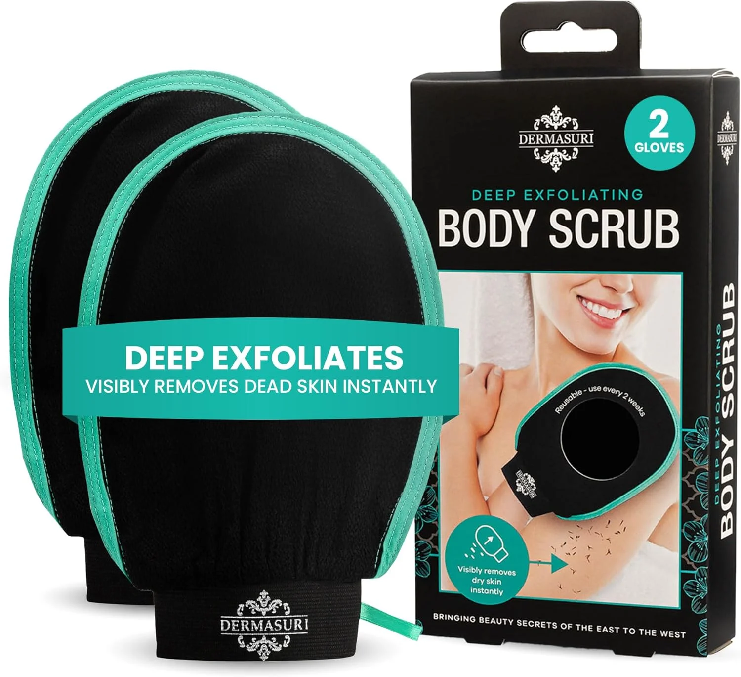 دستکش لایه بردار عمیق درماسوری - دستکش پولیش روز ولنتاین - اسکرابر بدن - لایه بردار و پاک کننده پوست کره ای - درمان لایه برداری و از بین بردن پوست مرده - از بین برنده اسکراب کراتوز پیلاریس - مراقبت از پوست حمام (2 عدد) دستکش لایه بردار عمیق درماسوری - دستکش پولیش روز ولنتاین - اسکرابر بدن - لایه بردار و پاک کننده پوست کره ای - درمان لایه برداری و از بین بردن پوست مرده - از بین برنده اسکراب کراتوز پیلاریس - مراقبت از پوست حمام (2 عدد)